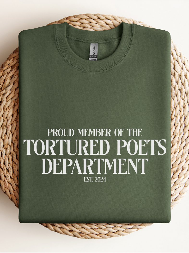 Tortured Poets Member Crewneck Sweatshirt