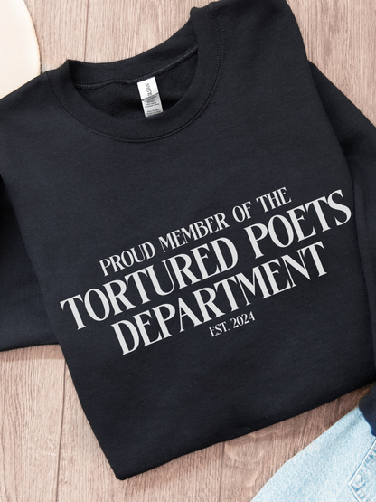 Tortured Poets Member Crewneck Sweatshirt
